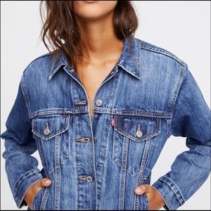 Levi’s Ex-Boyfriend Trucker Denim Jacket
